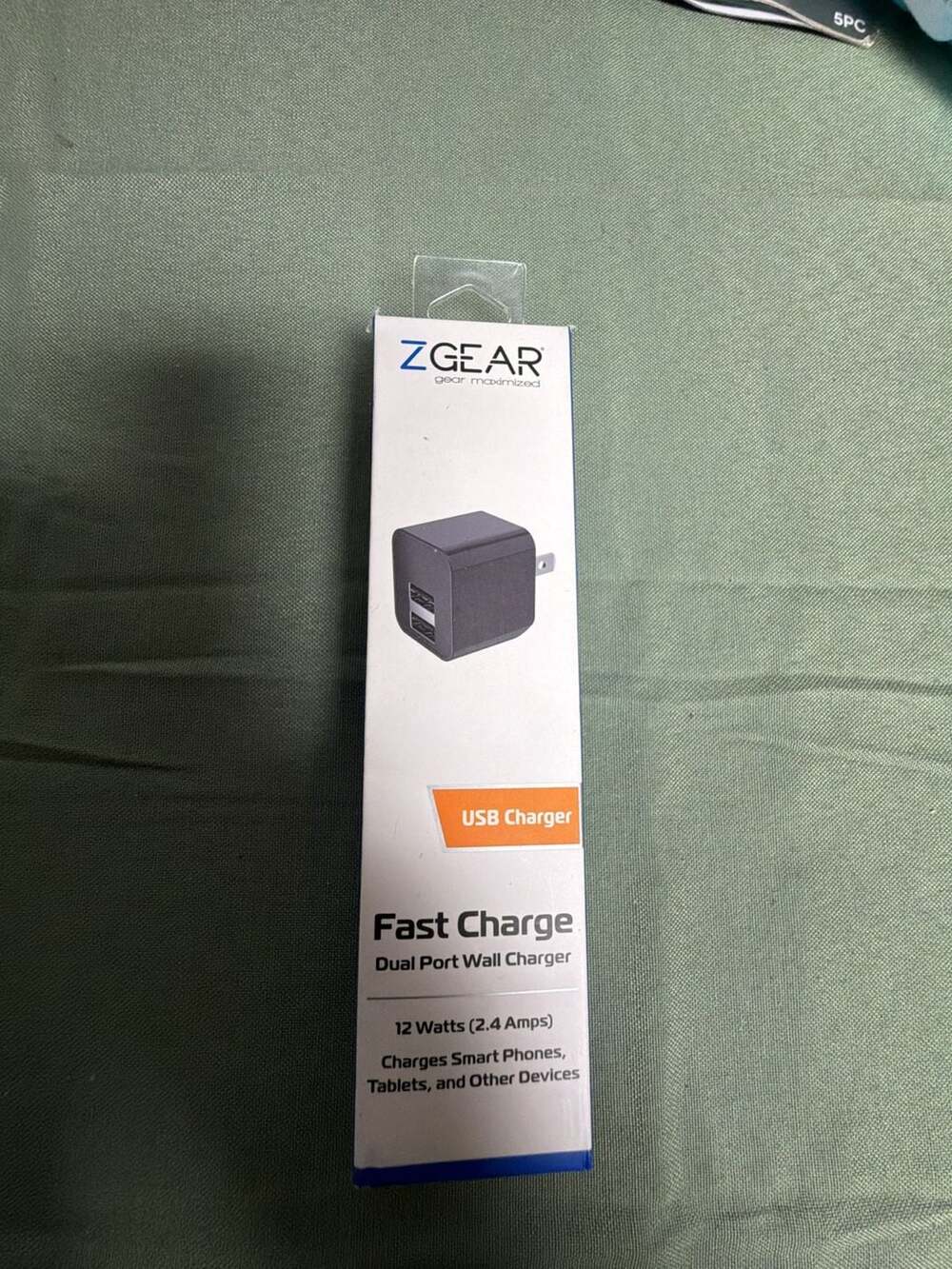 QFC Zgear Dual Port 12W USB Fast Charger Same-Day Delivery